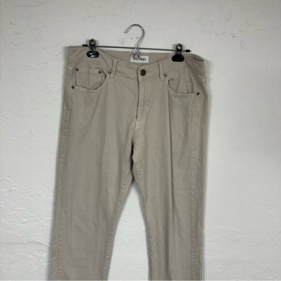 DL 1961 Tan Vince Casual Straight Jeans Mens 35 XTWill Classic Denim - Picture 2 of 14